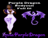 Purple Dragon Bodysuit