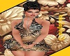 LV/Animal Design Dress