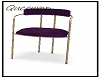 purple modern chair