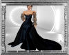 W| Royal Blue/Gold Gown