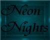Neon Nights Teal Rug