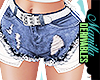 ! Loose Denim Shorts