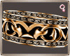 Gold Tribal Bracelet|f