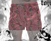 shorts pink + tatt. 愛