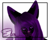 [Eden] Purple Wolf Ears