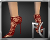 {FG}Red Web heels