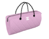 cc pink quilted bag