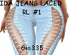 [G]IDA JEANS LACED RL #1