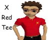 [txg] X Red Tee