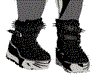 [Sh] Boots Black White