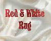 Red&White rug