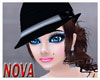 [Nova] Hat Hair Brown