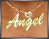 SL Angel Necklace Gold
