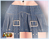 ⒶDivided Skirt Jean