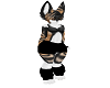black digi shorts