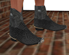 ostrich black boots
