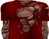 Red Ripped Top