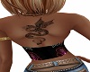 F, Dragon Back Tattoo 2