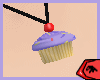 Blue Sprinkle Cupcake