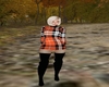 Orange Plaid Fall Fit