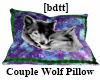 [bdtt]Couple Wolf Pillow