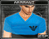 [ESP]Armmani-Vneck|Blue