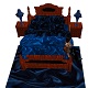 blue bed w/poses