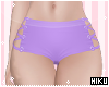 + Tied Shorts Purple