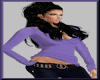 [LM]F SlimSweater-Purple