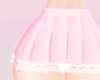 Cute Pink Heart Skirt