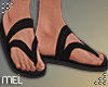 Mel-Black Sandals M.