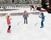 Kids Snowball Fight anim
