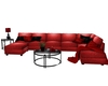 Red Sofa Set w Poses