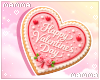 𝓶. happy v-day cookie