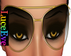 Gold Aviator Shades F