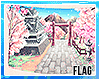 pixel cherry blossom rug