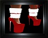 Chic Winter Red Shoes