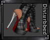 ! Dark Tartan Booties