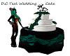 D.C Teal Wedding Cake