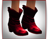 -S-Cowgirl Red Boots