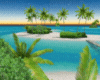 Tropical Island Sunset