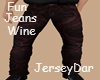 Fun Jeans Dark Wine