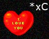 *xC I Love You Heart