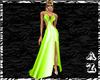 Lime Shimmer Gown