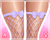A|Add+ Lilac Bow Fishnet