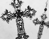 Cross Earrings