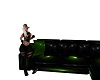Green and Black Couch