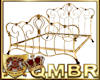 QMBR Bed frame Brass