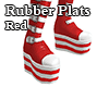 Rubber Plats F Red