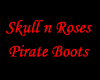 Skull n Roses Boots